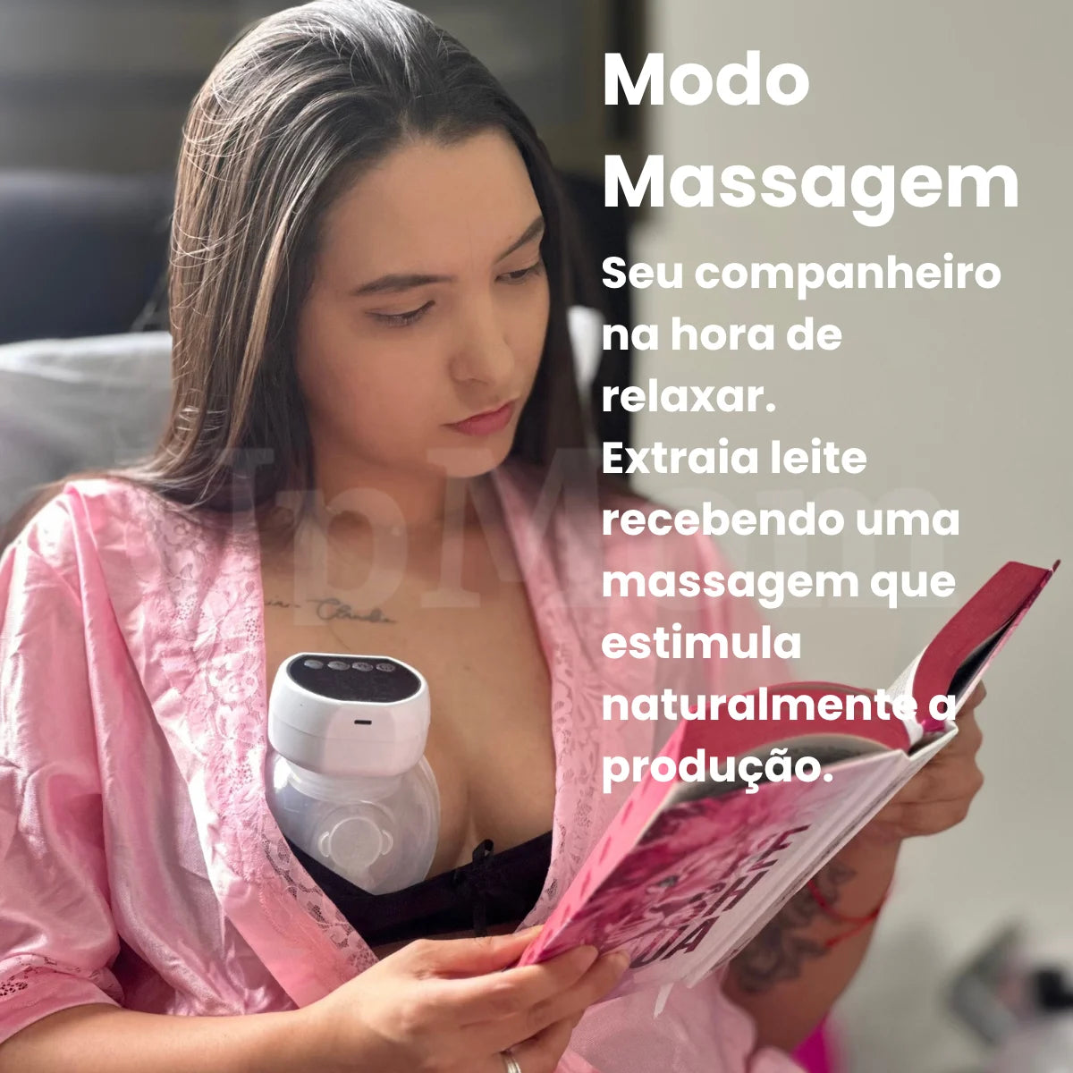 Bomba Elétrica de Extrair Leite BeMom 2.0