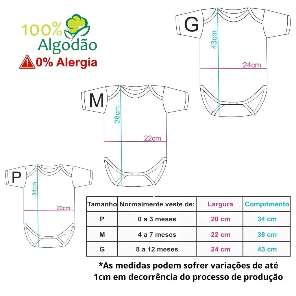 Body Infantil luv Tutty