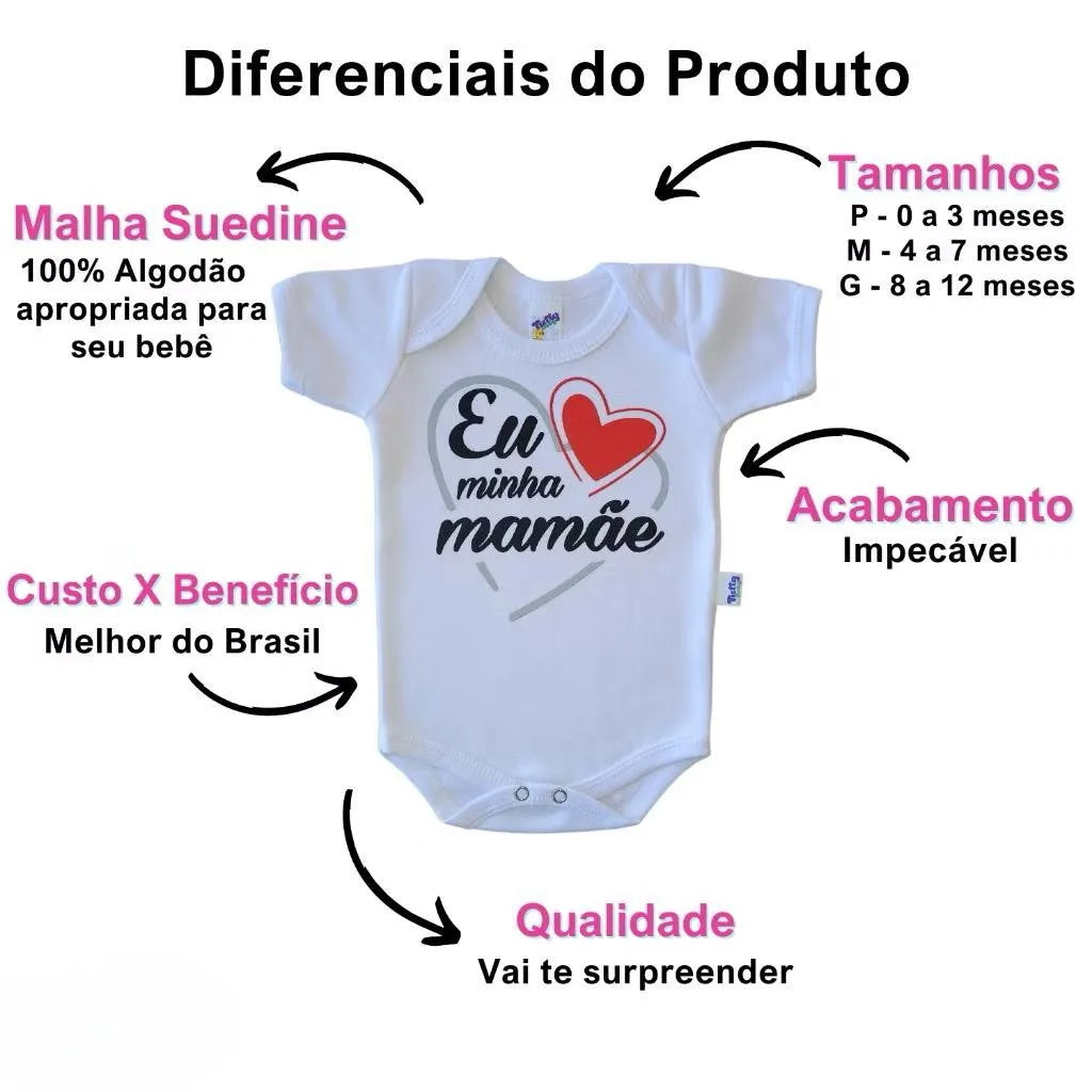 Body Infantil luv Tutty