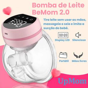 Bomba Elétrica de Extrair Leite BeMom 2.0