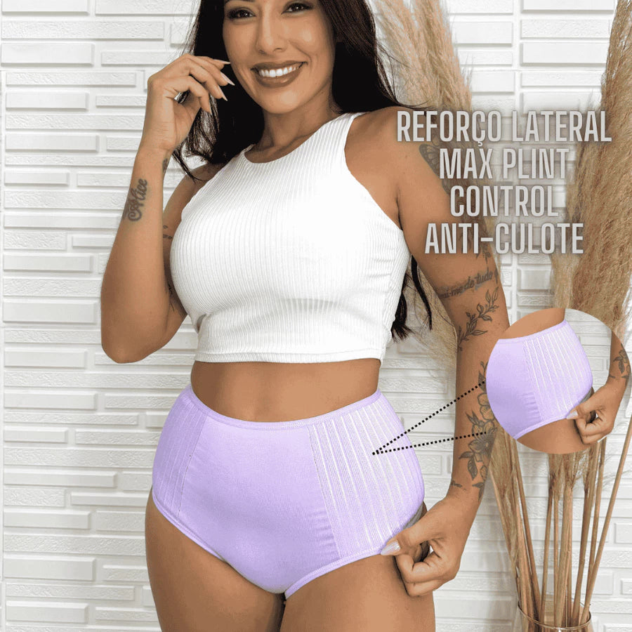Conjunto 5 Calcinhas Pós parto Anti Culote Sortidas