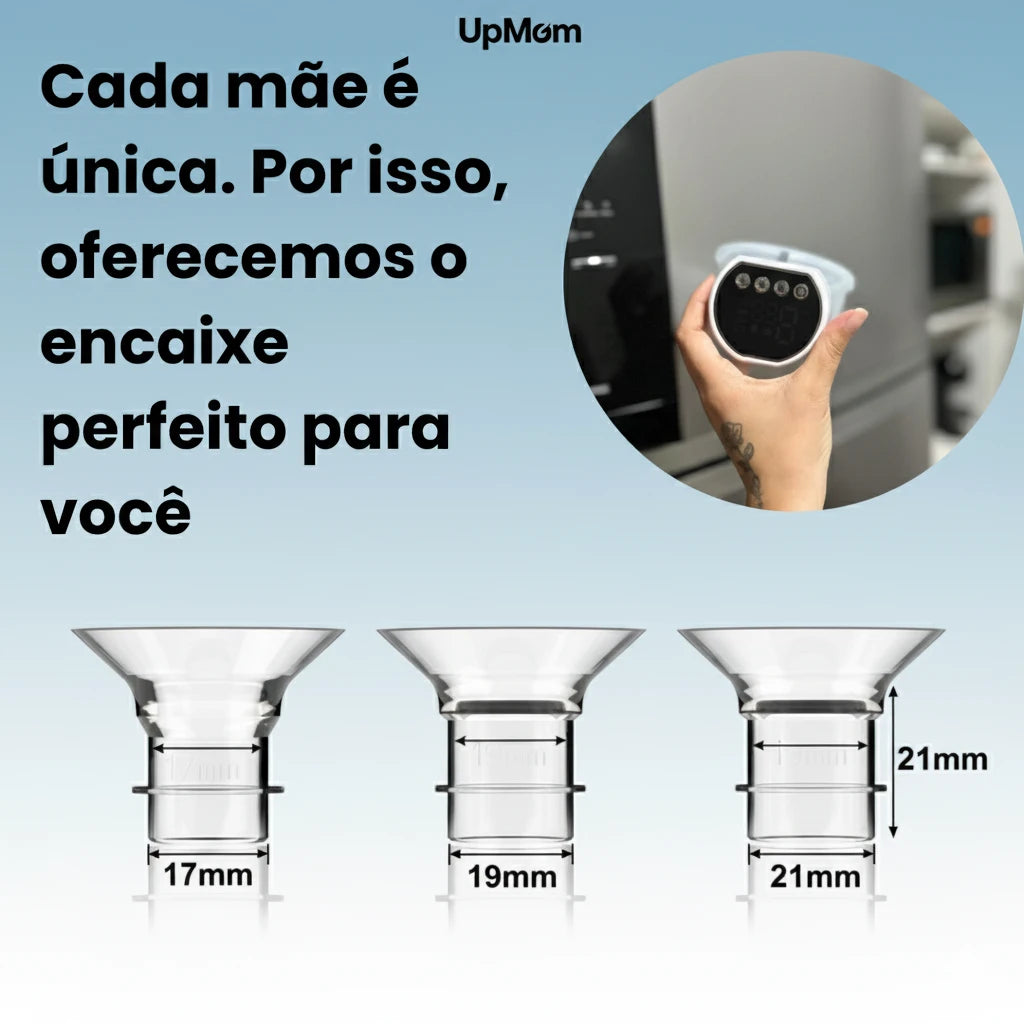 Kit de Bicos para Bomba BeMom 2.0