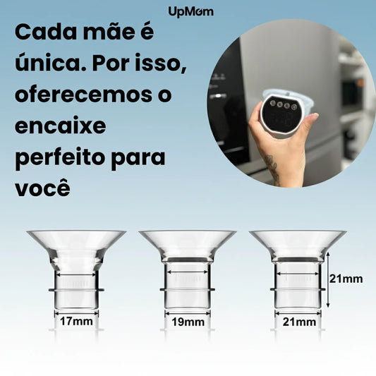 Kit de Bicos para Bomba BeMom 2.0