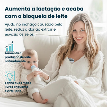 Bomba Elétrica de Extrair Leite BeMom 2.0